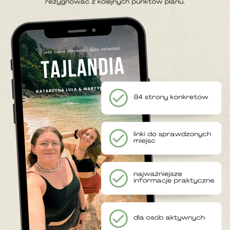eBook Gotowy plan podróży po Tajlandii
