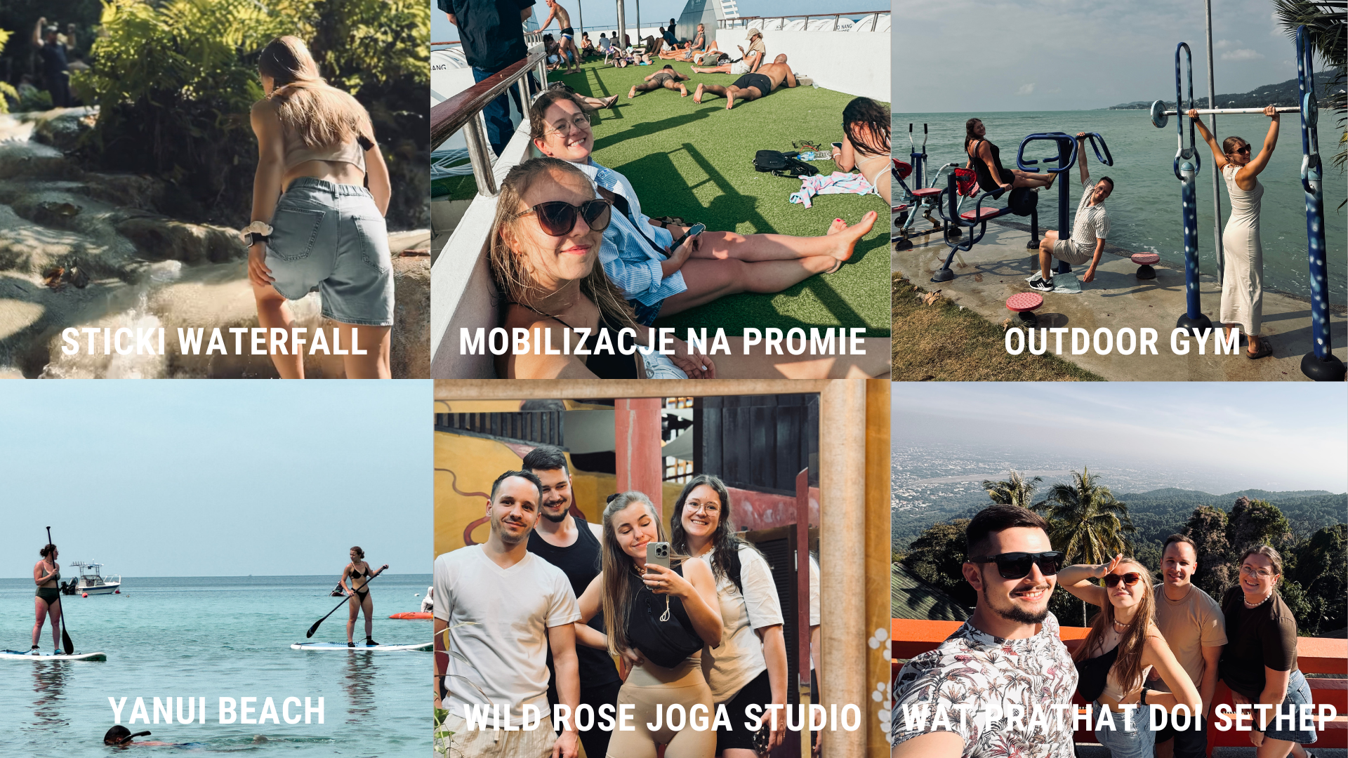 Aktywności w Tajlandii